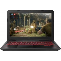 Notebook / Laptop ASUS Gaming 15.6'' TUF FX504GD, FHD, Procesor Intel® Core™ i7-8750H (9M Cache, up to 4.10 GHz), 8GB DDR4, 1TB SSHD, GeForce GTX 1050 4GB, No OS, Black