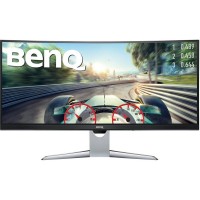 Monitor LED BenQ Gaming EX3501R Curbat 35 inch 4 ms Gray USB C FreeSync 100Hz