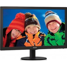 Monitor LED 24 Philips 243V5LSB Full HD 5ms Black
